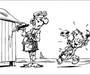 Coloriage Spirou 46