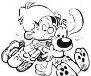Coloriage Spirou 48