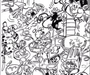 Coloriage Spirou 49