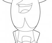 Coloriage Zorglub, le savant fou