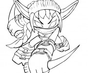 Coloriage Spyro 22