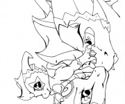 Coloriage Spyro 8