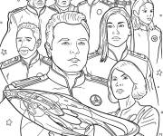 Coloriage Affiche de Star Trek