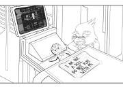 Coloriage Dr Migleemo en mission de Star Trek Lower Decks