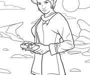 Coloriage Nyota Uhura de Star Trek