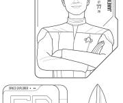 Coloriage Star Trek Prodigy pour enfants