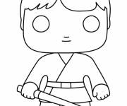 Coloriage Anakin Skywalker facile
