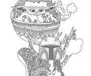 Coloriage Antistress Star Wars