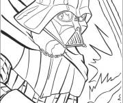 Coloriage Dark Vador de Star Wars