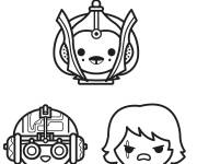 Coloriage Emoji de Star Wars