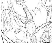 Coloriage Entra&icirc;nement dans Star Wars