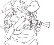 Coloriage Jawa Star Wars
