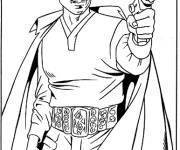 Coloriage Lando Calrissian de Star Wars