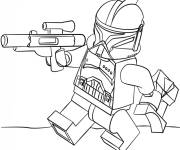 Coloriage Lego Clone Star Wars