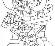Coloriage Lego Star Wars facile