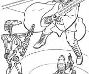 Coloriage Les dro&iuml;des et la guerre contre les humains