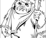 Coloriage Les Ewoks de Star Wars