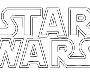 Coloriage Logo Star Wars