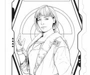 Coloriage et dessins gratuit Qi'Ra dans le film Star Wars Solo à imprimer