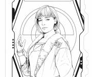 Coloriage Qi'Ra dans le film Star Wars Solo