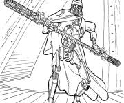 Coloriage Star Wars IG 100