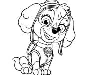 Coloriage et dessins gratuit Portrait de Stella de Pat Patrouille à imprimer