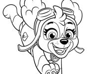 Coloriage et dessins gratuit Stella de Skye Pilote à imprimer