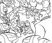 Coloriage Stitch 38