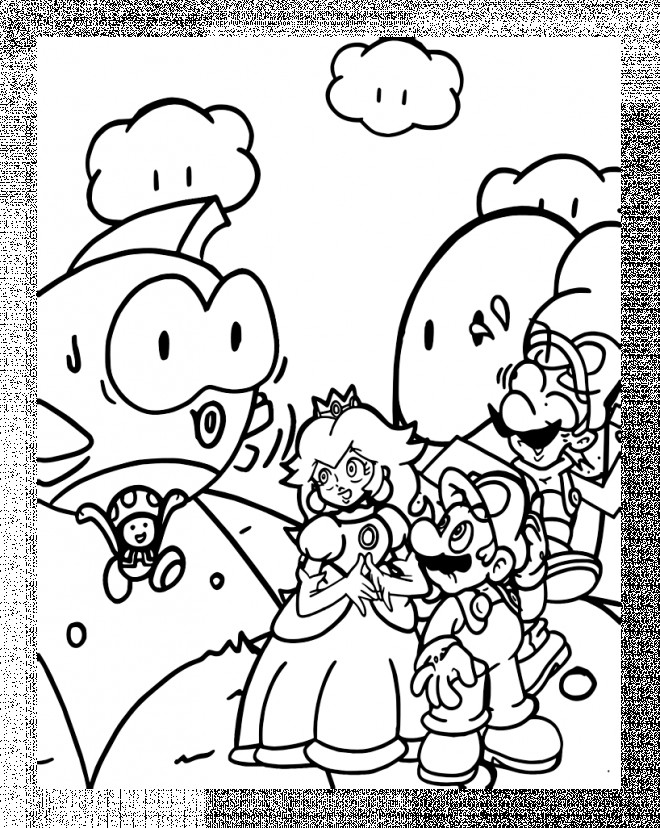 super mario bros et la princesse personnage 7833