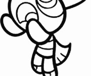 Coloriage et dessins gratuit Super Nana dessin animé français à imprimer