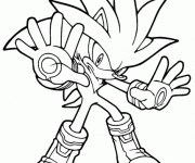 Coloriage Super Sonic 1