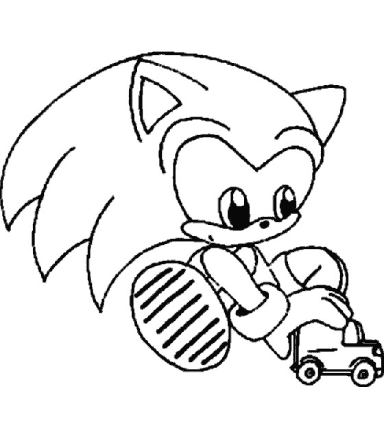 Coloriage et dessins gratuits Super Sonic 12 à imprimer