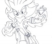 Coloriage Super Sonic 26