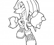 Coloriage Super Sonic 32