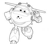 Coloriage Jett et la mission accomplis