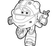 Coloriage La belle Astra de Super Wings