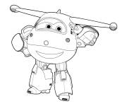 Coloriage La livraison en route Super Wings
