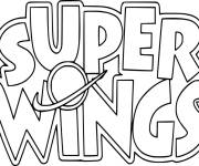 Coloriage Logo Super Wings