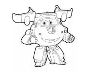 Coloriage M&eacute;canicien expert de Super Wings