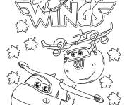 Coloriage Mission en urgence de Super Wings
