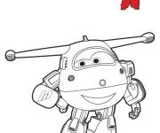 Coloriage Super Wings &agrave; dessi