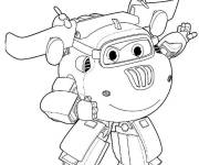 Coloriage Super Wings model
