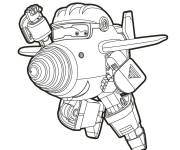 Coloriage Todd de Super Wings