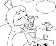 Coloriage Frookie et Grizelda de Talia et Le royaume arc-en-ciel