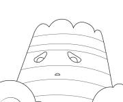 Coloriage Mount Huffinpuff de Talia et le royaume arc-en-ciel