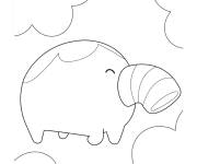Coloriage Snorfle de Talia et Le royaume arc-en-ciel