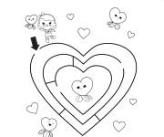 Coloriage Talia cherche son c&oelig;ur de Talia et le royaume arc en ciel