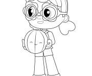 Coloriage Talia et Joiner pour enfants