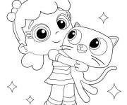 Coloriage Talia et le mignon Bartleby
