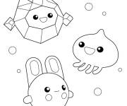 Coloriage Wishes de Talia et Le royaume arc-en-ciel